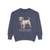 Sealyham Terrier Latin Sweatshirt, Denim, front view