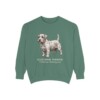 Sealyham Terrier Latin Sweatshirt, Light Green, front view