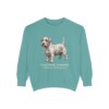 Sealyham Terrier Latin Sweatshirt, Seafoam, front view