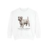 Sealyham Terrier Latin Sweatshirt, White, front view