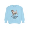 sealyham-terrier-sweatshirt-mom-chambray Sealyham Terrier Mom Sweatshirt, Chambray, front view