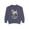 sealyham-terrier-sweatshirt-mom-denim Sealyham Terrier Mom Sweatshirt, Denim, front view