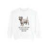 sealyham-terrier-sweatshirt-mom-white Sealyham Terrier Mom Sweatshirt, White, front view