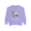 Sealyham Terrier Sweatshirt, Violet, front view