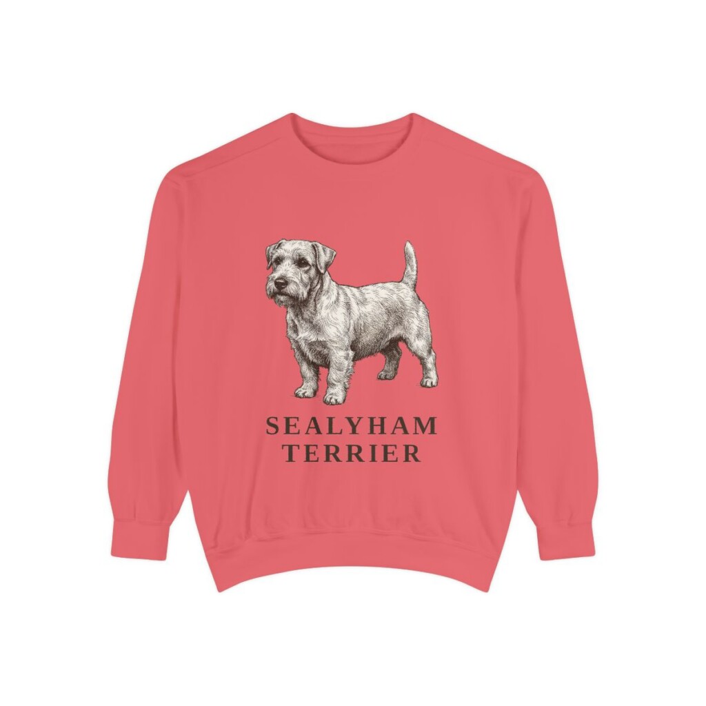 Sealyham Terrier Sweatshirt, Watermelon, front view