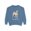Shar-Pei Sweatshirt, Blue Jean, front view