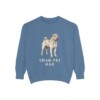 Shar-Pei Dad Sweatshirt, Blue Jean, front view