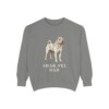 Shar-Pei Dad Sweatshirt, Grey, front view