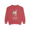 shar-pei-sweatshirt-humor-crimson Shar-Pei Humor Sweatshirt, Crimson, front view