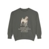 shar-pei-sweatshirt-humor-pepper Shar-Pei Humor Sweatshirt, Pepper, front view