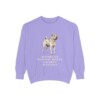 shar-pei-sweatshirt-humor-violet Shar-Pei Humor Sweatshirt, Violet, front view