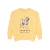 Shar-Pei Latin Sweatshirt, Butter, front view