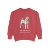 Shar-Pei Latin Sweatshirt, Crimson, front view