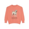 Shar-Pei Latin Sweatshirt, Terracotta, front view