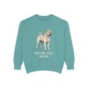 Shar-Pei Mom Sweatshirt, Seafoam, front view
