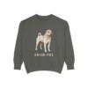 Shar-Pei Sweatshirt, Pepper, front view