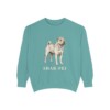 Shar-Pei Sweatshirt, Seafoam, front view