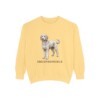 Sheepadoodle Sweatshirt, Butter, front view