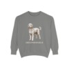 Sheepadoodle Sweatshirt, Grey, front view