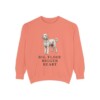 Sheepadoodle Humor Sweatshirt, Terracotta, front view