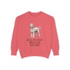 Sheepadoodle Humor Sweatshirt, Watermelon, front view