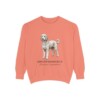Sheepadoodle Latin Sweatshirt, Terracotta, front view