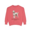 sheepadoodle-sweatshirt-mom-watermelon Sheepadoodle Mom Sweatshirt, Watermelon, front view