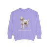 Sheepadoodle Sweatshirt, Violet, front view