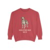 Shepherd Mix Sweatshirt, Crimson, front view