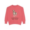 Shepherd Mix Dad Sweatshirt, Watermelon, front view