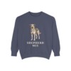 Shepherd Mix Sweatshirt, Denim, front view