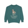 Shepherd Mix Humor Sweatshirt, Blue Spruce, front view