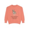 Shepherd Mix Humor Sweatshirt, Terracotta, front view