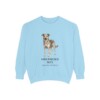 Shepherd Mix Latin Sweatshirt, Chambray, front view