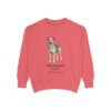 Shepherd Mix Latin Sweatshirt, Watermelon, front view