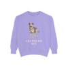 Shepherd Mix Sweatshirt, Violet, front view