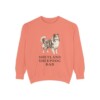Shetland Sheepdog Dad Sweatshirt, Terracotta, front view