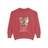 Shetland Sheepdog Humor Sweatshirt, Crimson, front view