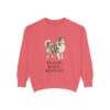 Shetland Sheepdog Humor Sweatshirt, Watermelon, front view