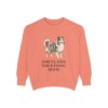 Shetland Sheepdog Mom Sweatshirt, Terracotta, front view