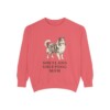 Shetland Sheepdog Mom Sweatshirt, Watermelon, front view
