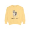 shiba-inu-sweatshirt-butter Shiba Inu Sweatshirt, Butter, front view