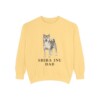 Shiba Inu Dad Sweatshirt, Butter, front view