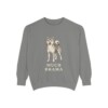 shiba-inu-sweatshirt-humor-grey Shiba Inu Humor Sweatshirt, Grey, front view