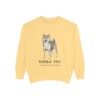 shiba-inu-sweatshirt-latin-butter-1 Shiba Inu Latin Sweatshirt, Butter, front view