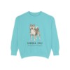shiba-inu-sweatshirt-latin-chalky-mint-1 Shiba Inu Latin Sweatshirt, Chalky Mint, front view