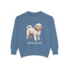 Shichon Sweatshirt, Blue Jean, front view