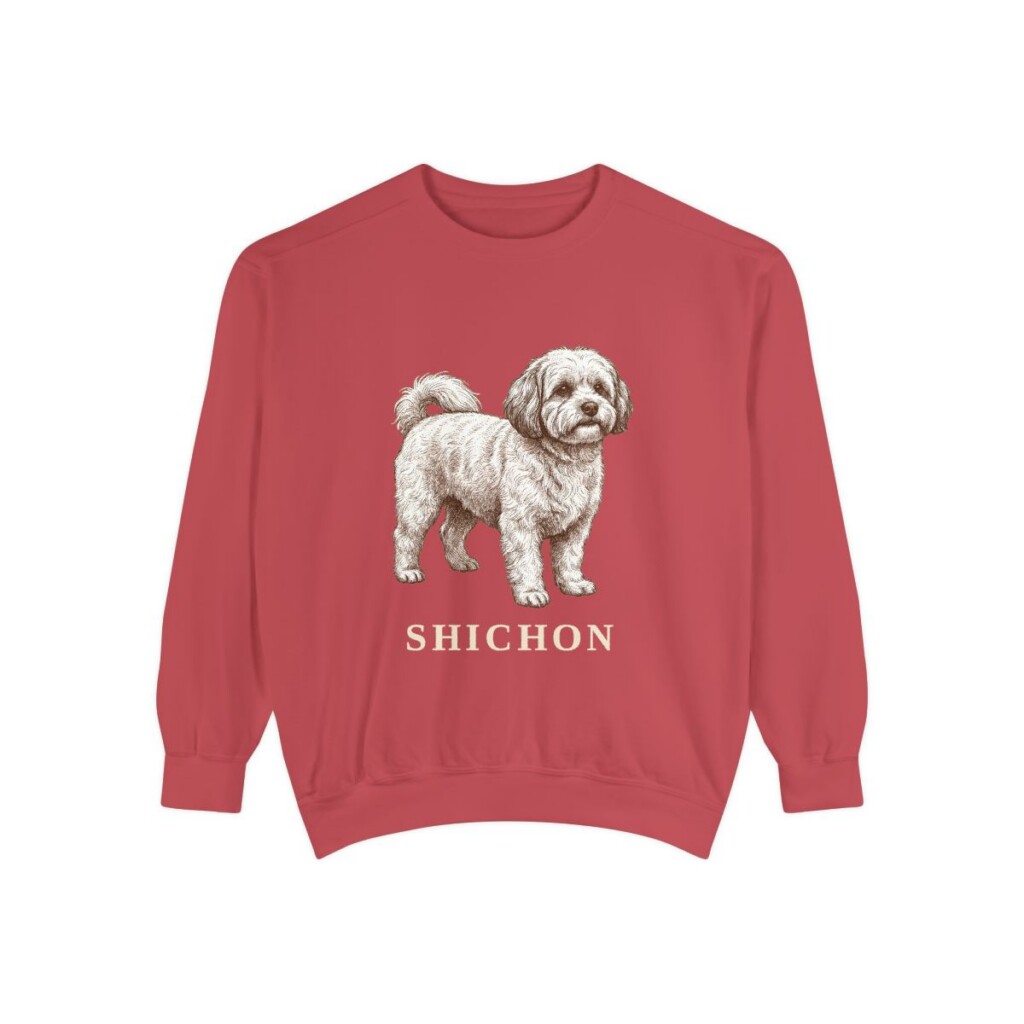 Shichon Sweatshirt, Crimson, front view