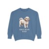 Shichon Dad Sweatshirt, Blue Jean, front view