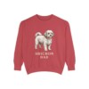 Shichon Dad Sweatshirt, Crimson, front view
